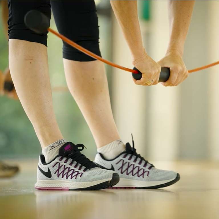 Kursübung mit Flexibar